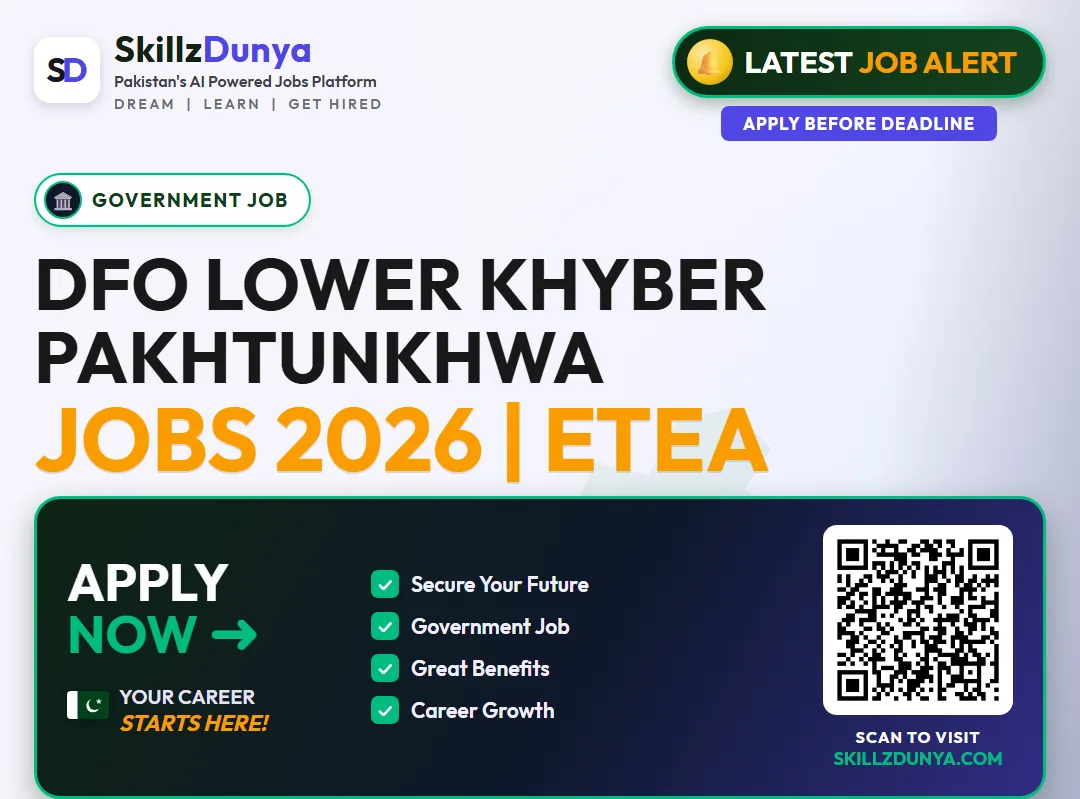 Dfo Lower Swat — Dfo Lower Khyber Pakhtunkhwa Jobs 2026 | ETEA Pakistan