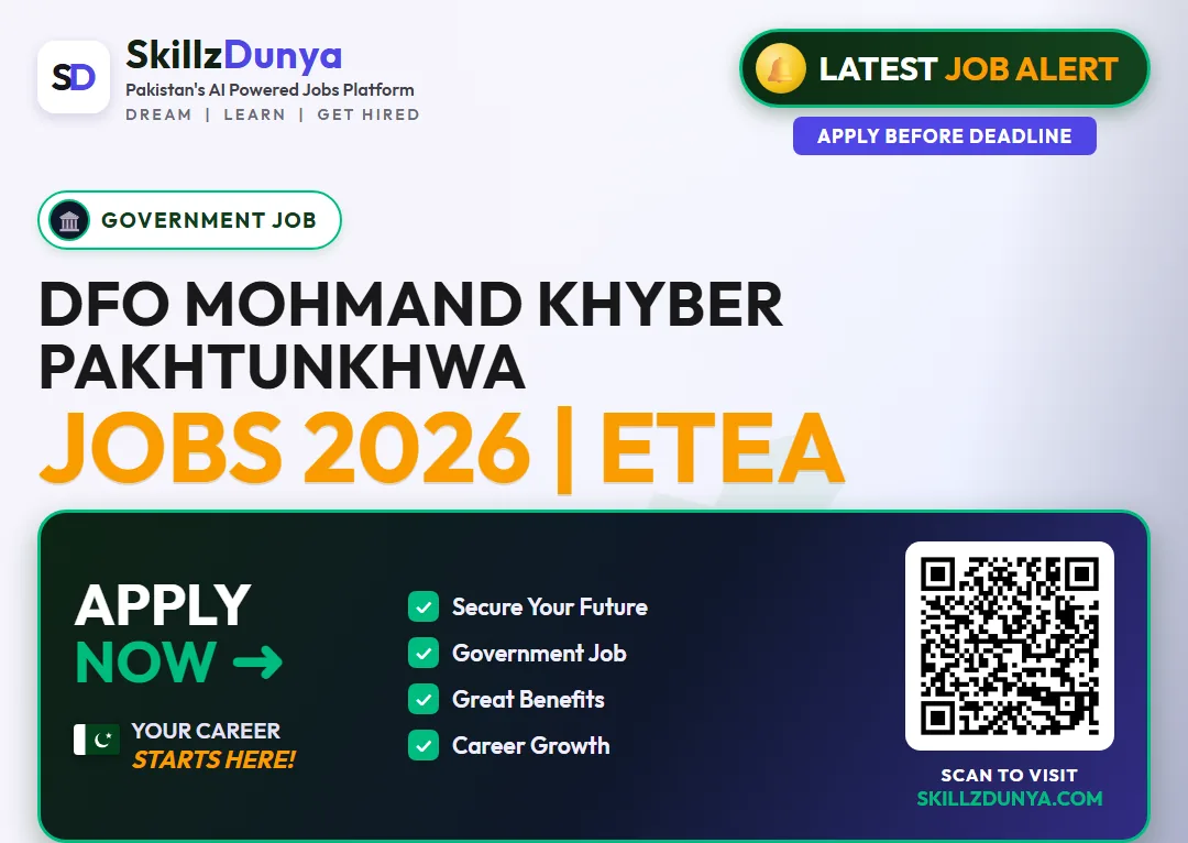 Dfo Mohmand — DFO Mohmand Khyber Pakhtunkhwa Jobs 2026 | ETEA Pakistan