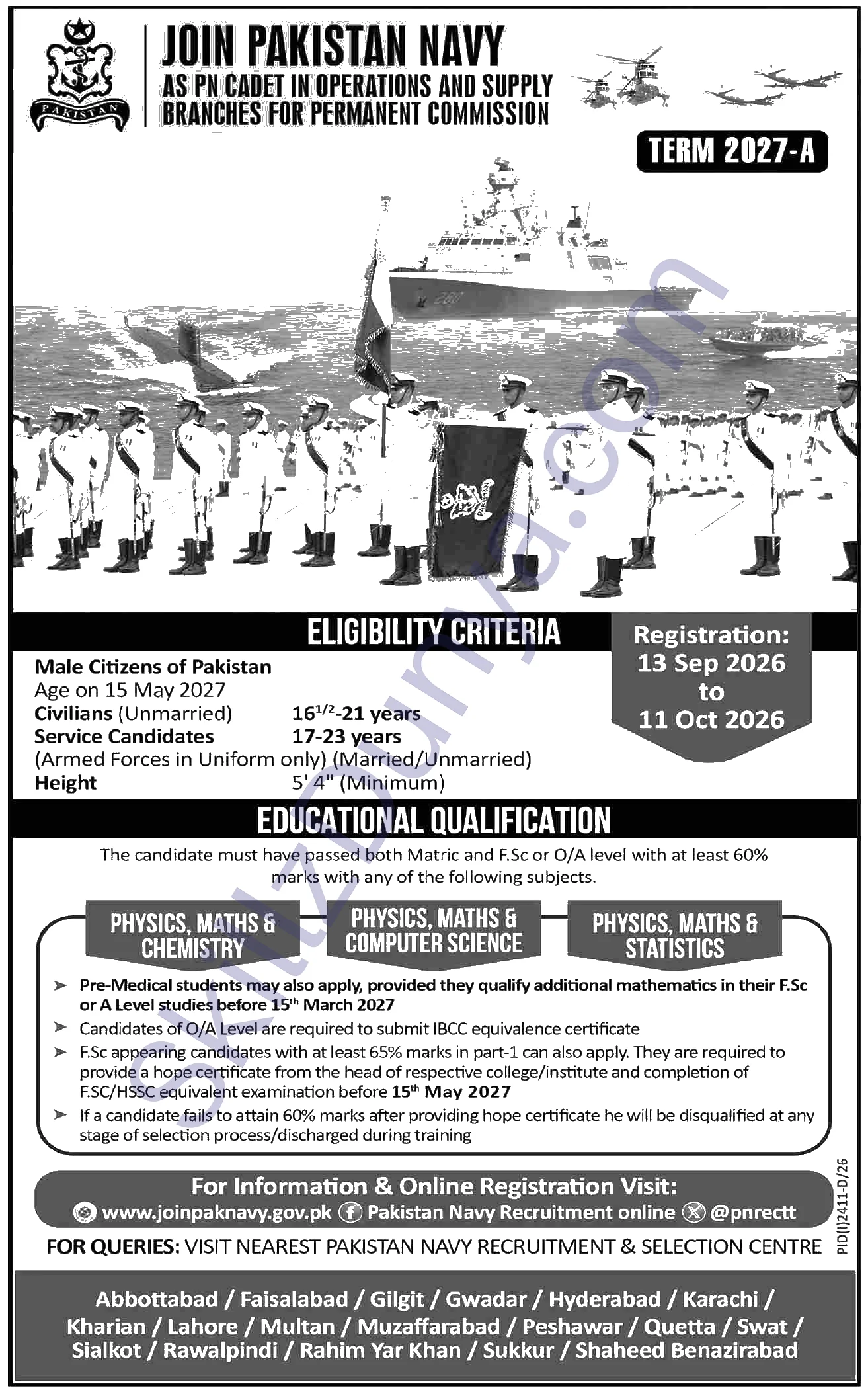 Pakistan Navy Jobs 2026 — Official Newspaper Advertisement | SkillzDunya